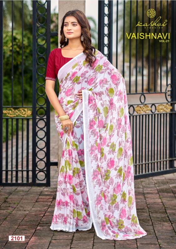 Kashvi vaishnavi vol 21 sarees wholesale